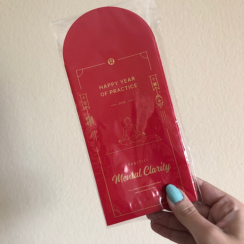 🧧🆕Lululemon Chinese New Year envelopes 🧧
